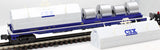 K-Line K676-1432 CSX Coil Car #496213 O SCALE Like New