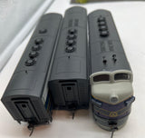 Kato Baltimore & Ohio B&O ABB Set (2 Pwd Units, 1 Nonpwd) Locomotive set HO SCALE Like New No Box