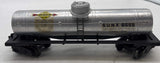 Lionel postwar 6555 SUNOCO gas oils logo Single Dome Tank Car O Scale Used Excellent No Box