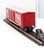 MTH Railking 30-74098 Pittsburgh & Lake Erie 40' Double Door Box Car O SCALE Like New