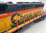 Lionel 6-28245 Chessie Conventional SD40-2 #7617 diesel locomotive  O SCALE Used Excellent