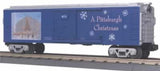 MTH Railking 30-74090 Pittsburgh Christmas O SCALE Like New