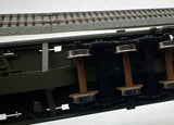 Spring Mills Depot DODX Transport Flat Car Olive Green #40089 161203-06 HO Scale  Like New
