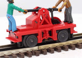 Lionel 6-18480 Hobo Hand Car O Scale Like New Damaged Box