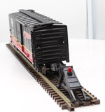 K-Line K761-1051 Santa Fe ATSF Black Warbonnet Boxcar Train Car O Scale #97190 NEW