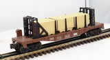 Lionel 6-16333 Frisco Bulkhead Flatcar w/load O SCALE Like New