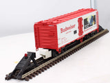 MTH Premier 20-94216 AB Budweiser 40' Steel Sided Reefer Car O SCALE Like New