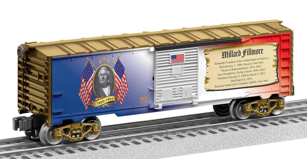 Lionel 2338030 Presidential Series: Millard Fillmore Boxcar O SCALE NEW