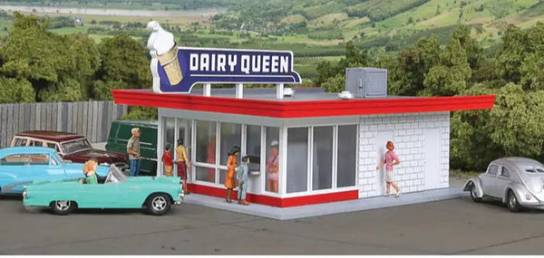 Walthers cornerstone W933-3484 vintage Dairy Queen building kit HO scale NEW