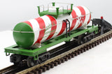 MTH 30-4207A Christmas Tank Car O SCALE Like New