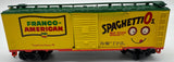 Life-Like 8429 40' S/D BOX CAR FRANCO AMERICA SPAGHETTIOS HO SCALE NEW