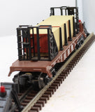 Lionel 6-16333 Frisco Bulkhead Flatcar w/load O SCALE Like New