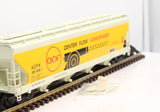K-Line K6244-8011 ACF Industries Aluminum 4-Bay Covered Hopper O SCALE Like New