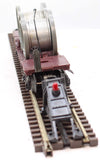 Lionel 6-16318 LIONEL LINES Depressed Flatcar with Cable Reels O Scale Like New