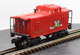 LIONEL Christmas Square Window Illuminated Caboose 18547 O SCALE Used