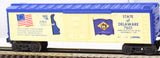 Lionel 6-7601 DELAWARE Spirit of 76 Box Car Mainline O Scale Like New