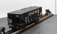 Atlas 6764-1 55 Ton Fishbelly Hopper Car Steam Era Classics O Scale Like New