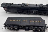 Broadway Limited Imports 5078  Class A 2-6-6-2 Norfolk Western, N&W 1218 Steam Locomotive DC SOUND HO SCALE Like New
