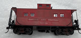 ATHEARN RND74968 NORFOLK AND WESTERN 4 WINDOW CABOOSE WEATHERED AND CUSTOM PAINT HO SCALE WEATHERED AS IS Like New WRONG BOX