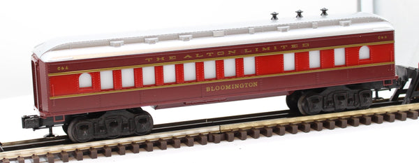 Lionel 6-9599 Chicago & Alton Dining Car O SCALE Like New