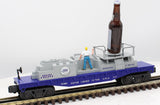 K-Line K721-5601 Rotating Lighted Bud Light Bottle Car O SCALE Like New