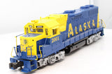 K-Line K2402-2001 ALASKA RAILROAD GP38-2 Diesel Engine Mainline O Scale Like New