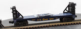 Lionel 6-26307 Chessie System O27 Flat Car w/Bulkheads O SCALE Like New