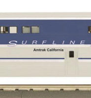 MTH 30-6509A Amtrak SurfLiner Coach . O SCALE NEW
