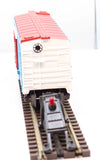 MTH Railking 30-74642 MARS - M&M's 4th of July Box Car w/Blinking LED O SCALE Like New limited