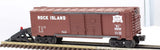 Lionel 6-19232 ROCK ISLAND Double Door Boxcar O Scale Used