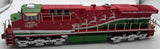 MTH 30-20974-1e Railking 30-20974-1 Christmas ES44AC Imperial Diesel Locomotive With Proto-Sound 3.0 O SCALE Used Excellent