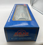 Atlas 6308-1 NYC New York Central 3 bay cylindrical hopper O scale Used Excellent