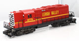 Lionel 6-8775 LEHIGH VALLEY GP-9 Powered Diesel Locomotive O Scale Used Damaged Box