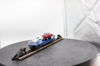K Line K661-1431 O Gauge Flatcar with '98 Ford Pickup and Figures 10 O SCALE Like New