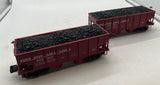Lionel 2226940 Pennsylvania PRR Pennsylvania Lines 2 Bay Hopper O SCALE Like New