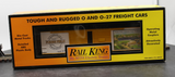 MTH Railking 30-74126 Forbes Field RailKing 40' Double Door Box Car O SCALE Like New