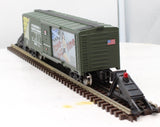 Menards 279-3842 NOSE ART WWII Boxcar USAXX #9770 O Scale  Like New