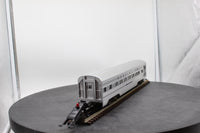 Lionel 6-9578 LIONEL ILLUMINATED BURLINGTON ALUMINUM PASSENGER CAR O SCALE Like New Damaged Box