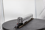 Lionel 6-9578 LIONEL ILLUMINATED BURLINGTON ALUMINUM PASSENGER CAR O SCALE Like New Damaged Box