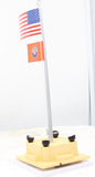 Lionel 6-84307 Illuminated Conventional Flagpole O SCALE Like New