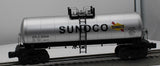MTH Railking 30-7060C Sunoco Tank Car O SCALE Like New