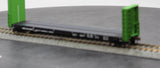 Walthers 932-40052 DULUTH, WINNIPEG & PACIFIC 50' Bulkhead Flatcar Gold Line # HO Scale NEW