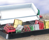 Lionel 6-29809 Christmas Dump Car with Presents O SCALE Used Excellent red dump bin