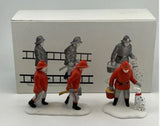 Department 56 5546-8 The Fire Brigade Figures-- Heritage Village Collection