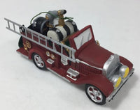 Department 56 5547-6 City Fire Dept Fire Truck-- Heritage Village Collection