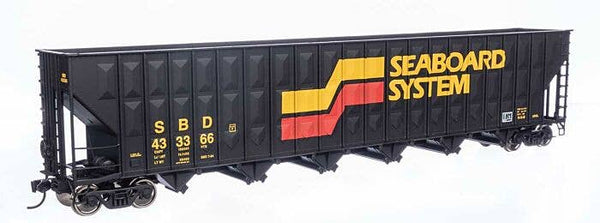 Walthers 910-56325 Greenville 7,000 Cubic Foot Wood Chip Hopper - Ready to Run -- Seaboard System #433366 HO SCALE NEW