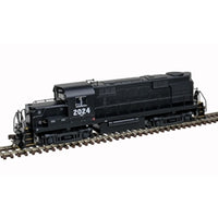 Atlas 10004356 TRAINMAN RS-32 SILVER PENN CENTRAL locomotive DC #2024 HO SCALE NEW