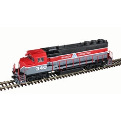 Atlas 10004389 MASTER GP40-2W SILVER BANGOR & AROOSTOOK #347 DC locomotive HO SCALE NEW