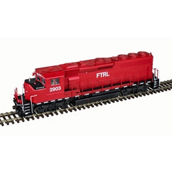 Atlas 10004390 MASTER SILVER  GP40-2W FOSTER TOWNSEND RAIL LOGISTICS FTRL #2903 DC locomotive HO SCALE NEW