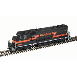 Atlas 10004395 MASTER SILVER  GP40-2W INDIANA HARBOR BELT #4022 DC locomotive HO SCALE NEW
